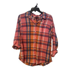 🛍️Tommy Hilfiger Multicolor Plaid Shirt